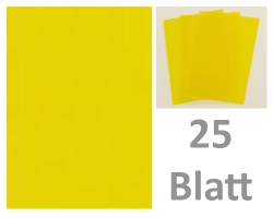Zanders Spectral Gelb - DIN A4  (25 Blatt)