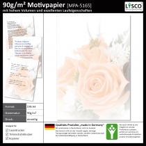 Briefpapier Blumen-5165 (100 Blatt)