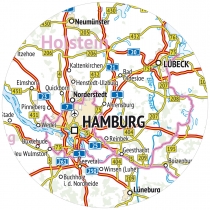 Deutschlandkarte DIN A2 (K711) gefaltet