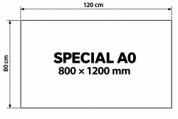 XXXL Wandkalender Special A0 (1200x800mm) 2028 nass abwischbar