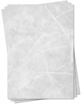 Gastro Marmor Briefpapier Farbig-Grau-5260 (DIN A4 / 100 Blatt) - Marmorpapier