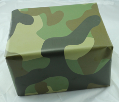 Geschenkpapier Camouflage (6 Bogen)