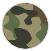 Geschenkpapier Camouflage (6 Bogen)