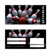 Gutscheine Bowling-637 (50 Stk)