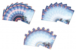 Briefpapier Mix Tannenzapfen und Zweige Weihnachten-5253 (3x35 Blatt)