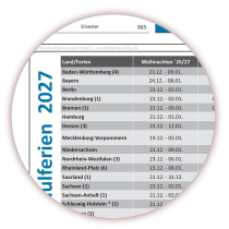 Rainbow Wandkalender DIN A2 2027 - Classic1