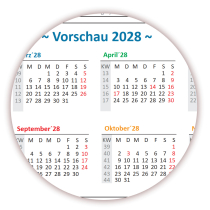 Rainbow Wandkalender DIN A2 2027 - Classic1
