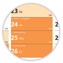 L Rainbow Premium Classic2 Wandkalender 2028<br>DIN A2 ( 420 x 594 mm )