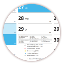 L Rainbow Premium Classic2 Wandkalender 2028<br>DIN A2 ( 420 x 594 mm )