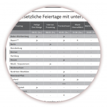 Rainbow Wandkalender DIN A1 2024 - gerollt