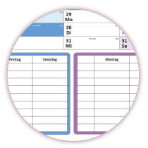 XXL Schuljahreskalender DIN B1 2025/26
