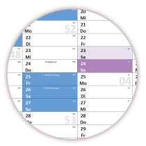 XXL Schuljahreskalender DIN B1 2026/27