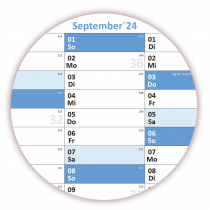 XXL Schuljahreskalender DIN B1 2024/25