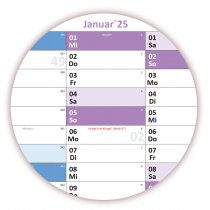 XXL Schuljahreskalender DIN B1 2024/25