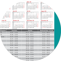 Viermonatskalender 2027
