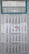 Viermonatskalender 2023