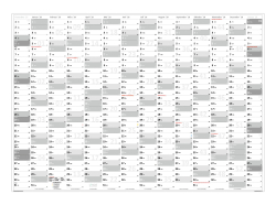 XL Wandkalender DIN A1 2028 (grau2)