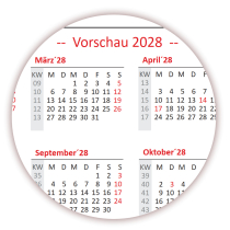 XXXL Wandkalender DIN B0 2027
