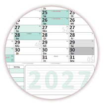 XXXL Wandkalender DIN B0 2027