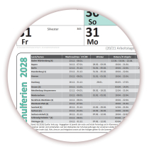 XXXL Wandkalender DIN B0 2028