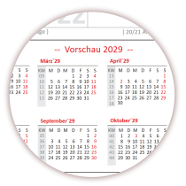 XXXL Wandkalender DIN B0 2027 + 2028