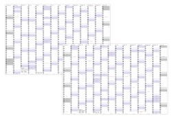 XXXL Wandkalender 2027 + 2028 Special A0 (1200x800mm) nass abwischbar