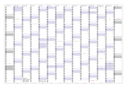 XXXL Wandkalender Special A0 (1200x800mm) 2028 nass abwischbar