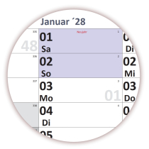 XXXL Wandkalender Special A0 (1200x800mm) 2028 nass abwischbar