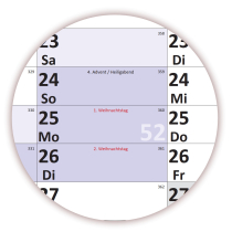 XXXL Wandkalender Special A0 (1200x800mm) 2028 nass abwischbar