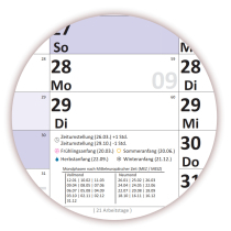 XXXL Wandkalender 2027 + 2028 Special A0 (1200x800mm) nass abwischbar