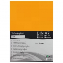 Gmund Transparent Orange - DIN A7  (25 Blatt)
