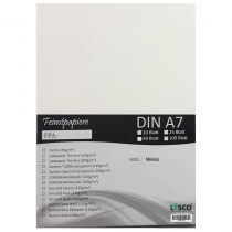 Gmund Transparent Weiss - DIN A7  (100 Blatt)