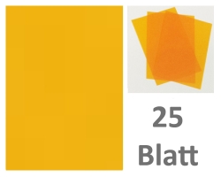 Gmund Transparent Orange - DIN A7  (25 Blatt)