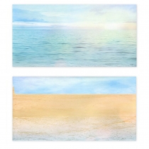 Briefumschlge Strand Urlaub (50 Stck)