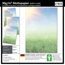 Briefpapier 5060 Steg am Meer (100 Blatt)