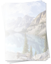 Briefpapier Gebirgssee-5164 (100 Blatt)