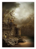 Poster (S830) Drachen