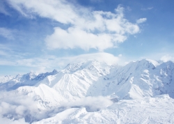 Poster (S827) Winter-Berggipfel