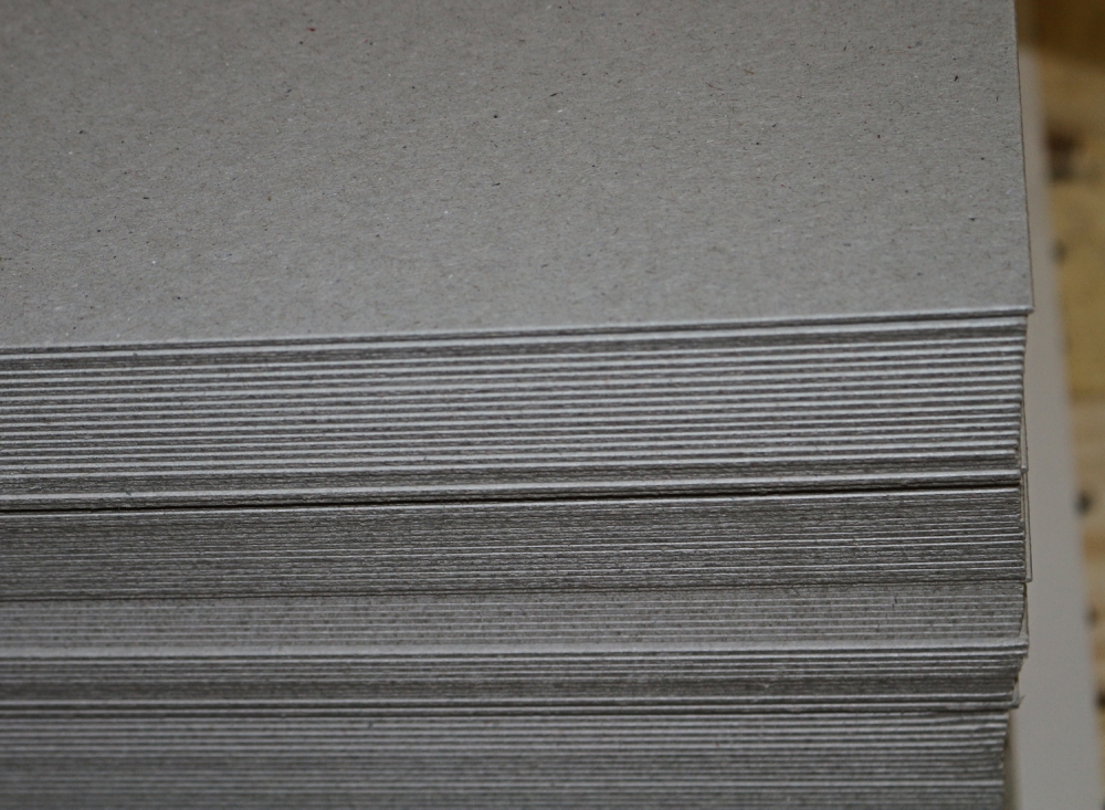 10 Stück Graukarton Format DIN A2 420x 594mm Dicke 1,0mm Graupappe Bastelpappe 