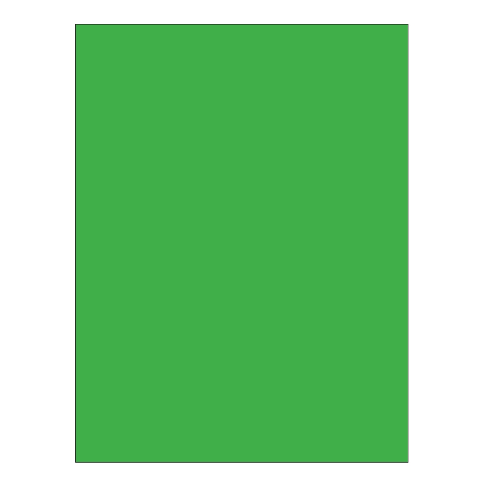 100 Blatt farbiges Premium Briefpapier Caribic DIN A4 Papier-Farbe Palme grün 