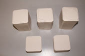 Bierdeckel quadratisch blanko unbedruckt 25 Stück