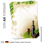 Briefpapier Wein-5004 (100 Blatt)