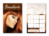 Bonuskarten Friseur zweiseitig ( BOK-412 / 50 Stck )