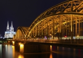 Poster (F204) Köln - Hohenzollern Brücke