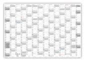 Grau Wandkalender DIN A0 2024 - Classic-2