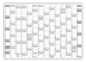 XXL Wandkalender DIN A0 2025 (grau2)