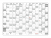XXL Wandkalender DIN A0 2026 (grau2)