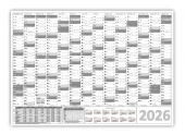XXL Wandkalender 2026 - Classic-1 Grau