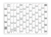 Grau Wandkalender DIN A1 2027 - Classic-2