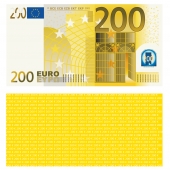 200 EURO Spielgeld (125%) Premium (100 Stck)